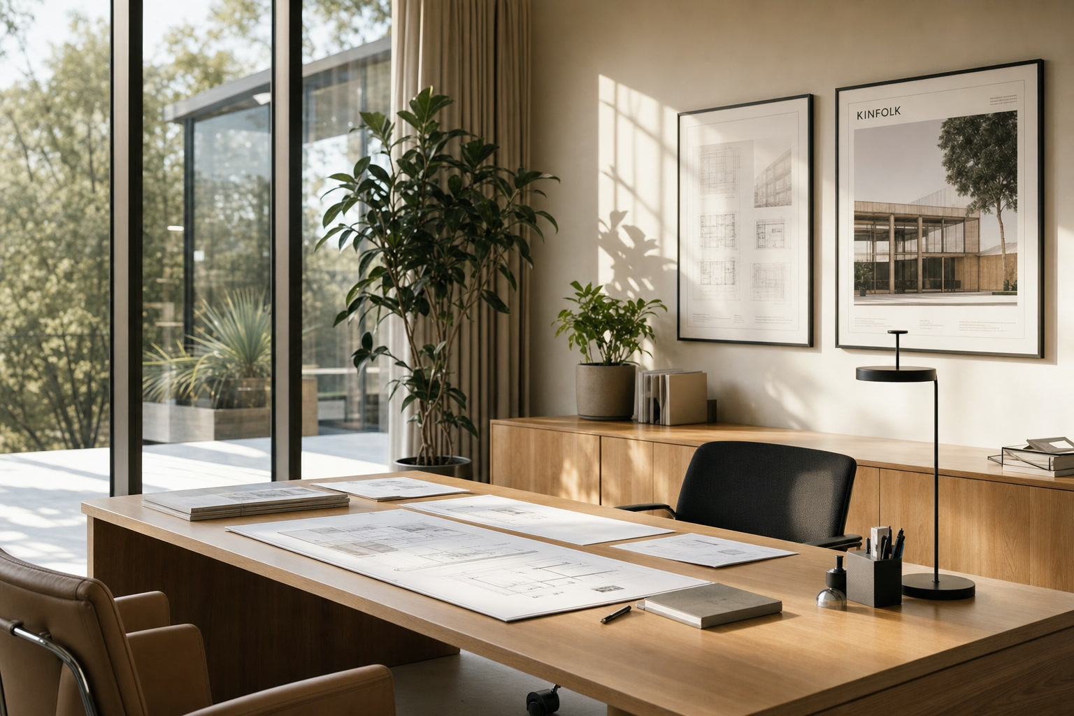 WAKULIN consulting office — minimal interior with natural light